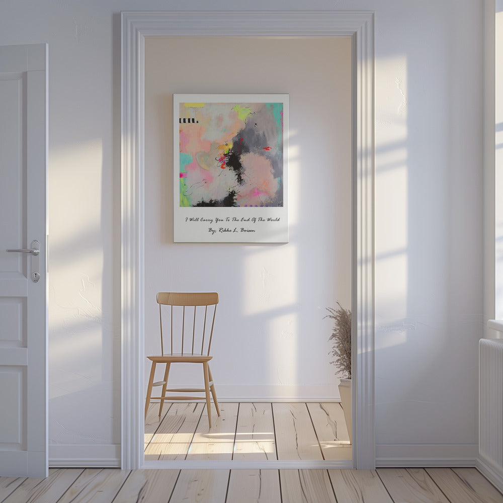 Ik zal je dragen naar het einde van de wereld | Canvas