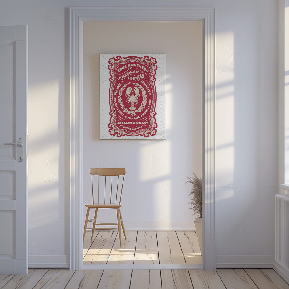 Rode Kreeft | Canvas