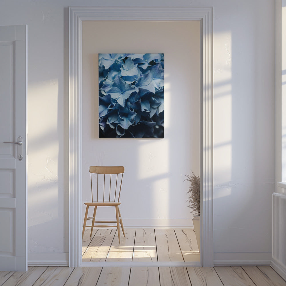 Pretty Sight Blue Hydrangea | Canvas