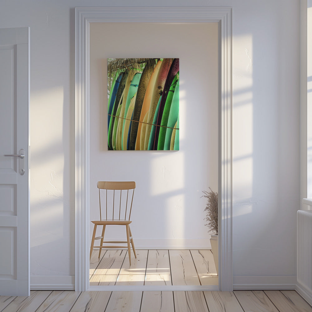 Surfplank Symfonie | Canvas