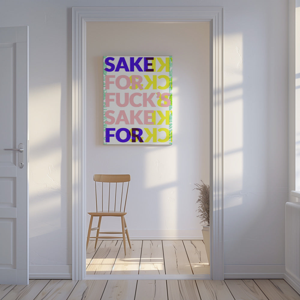 Levendige herhaling | Canvas