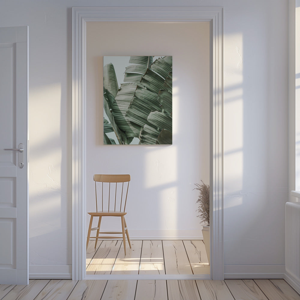 Harmonie van bananenbladeren | Canvas