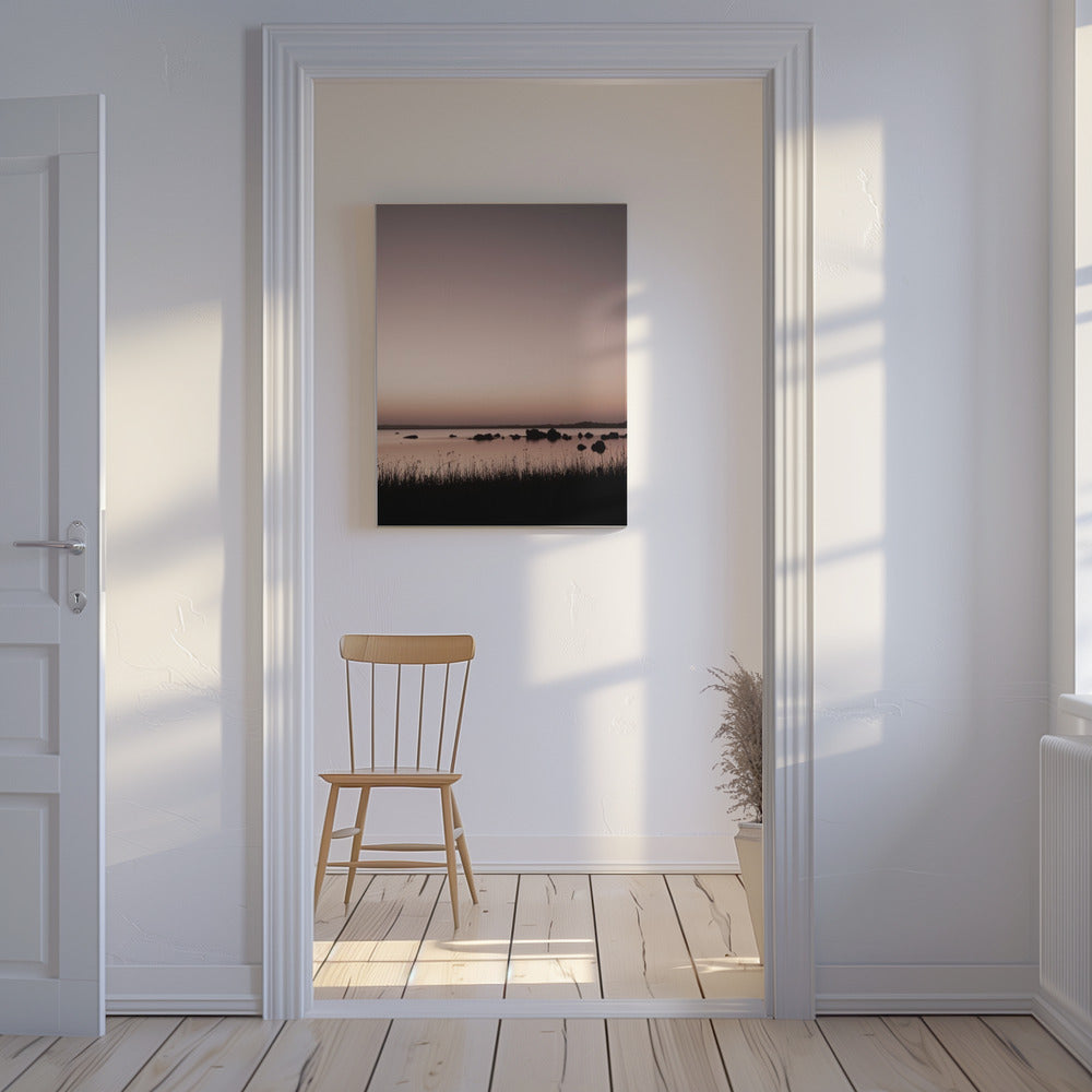 Rustige schemerwateren | Canvas