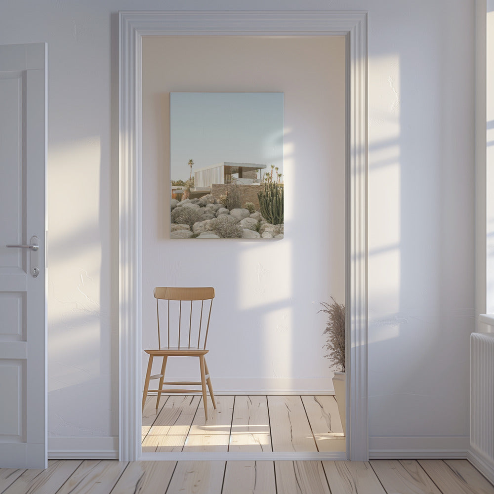 Woestijn Moderne Oase | Canvas