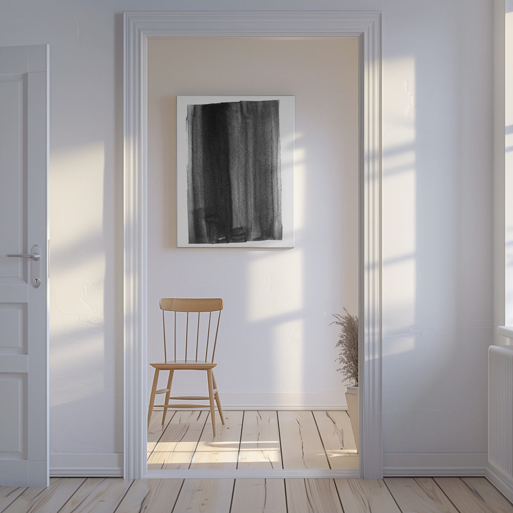 Monochrome sluier | Canvas