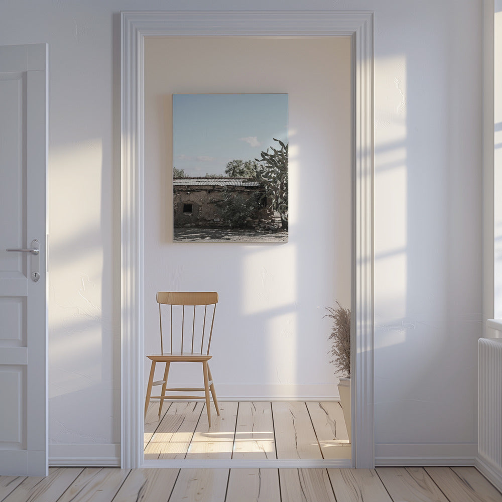 Verlaten verblijfplaats | Canvas