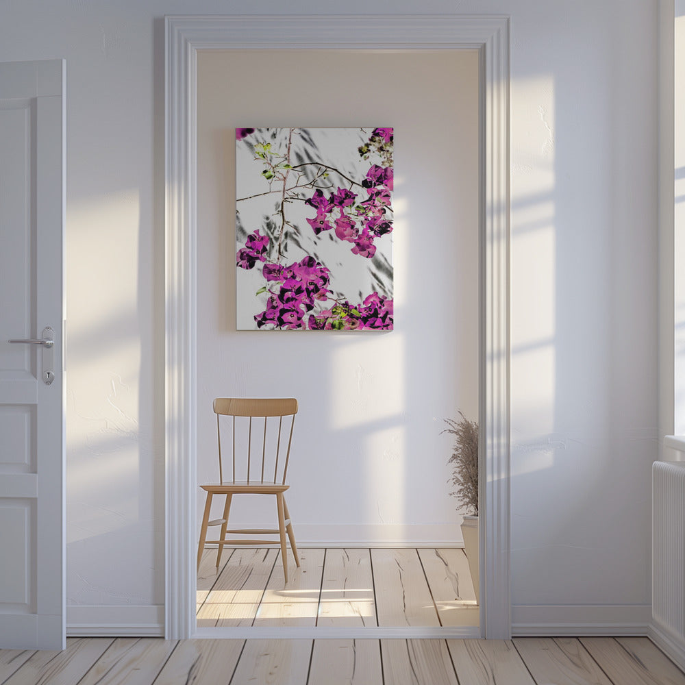 Levendige Bloemblaadjesdans | Canvas
