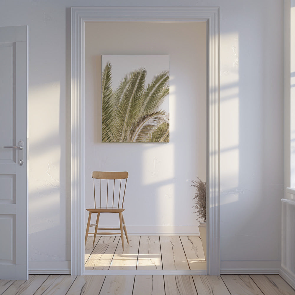 Varens in de bries | Canvas