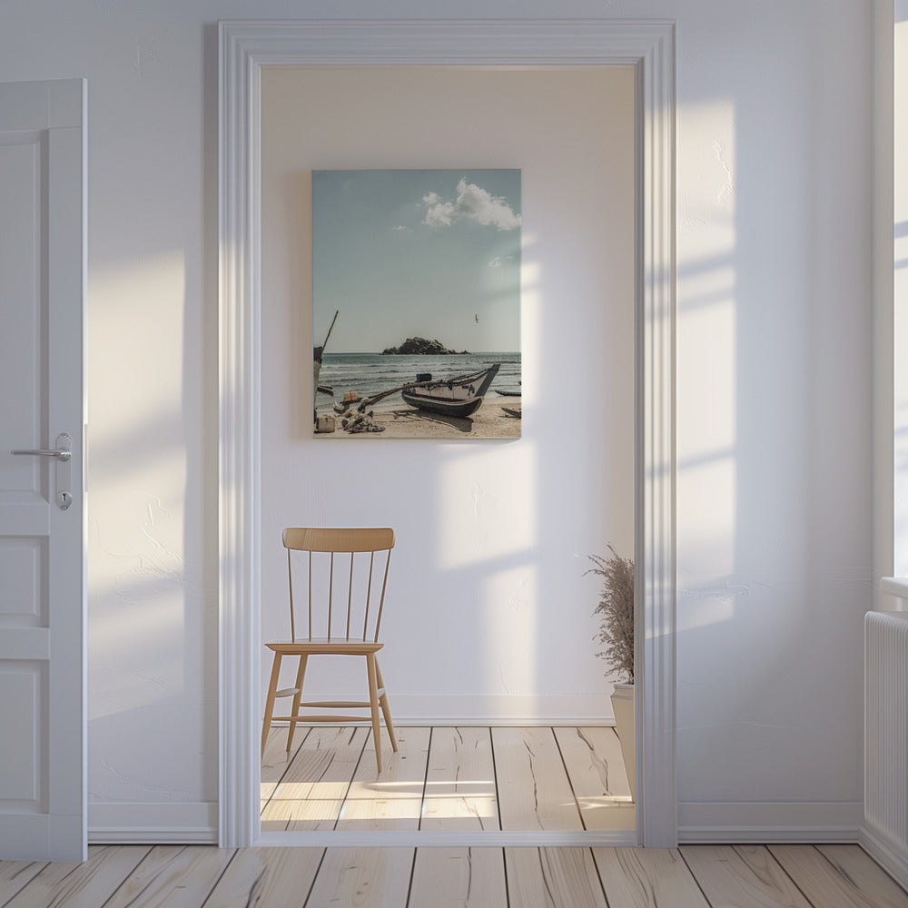 Sereniteit aan zee | Canvas