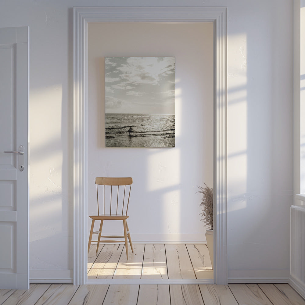 Surfer's Dawn Peace | Canvas