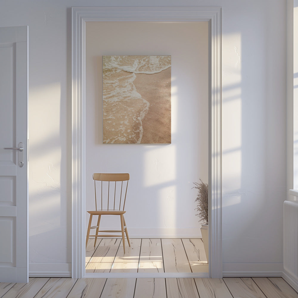Sandy Shore Embrace | Canvas