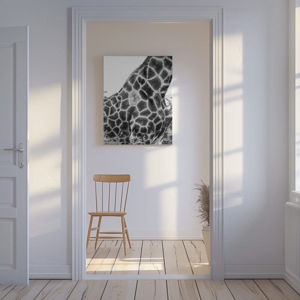 Intricate Patterns Of A Giraffe's Skin | Canvas