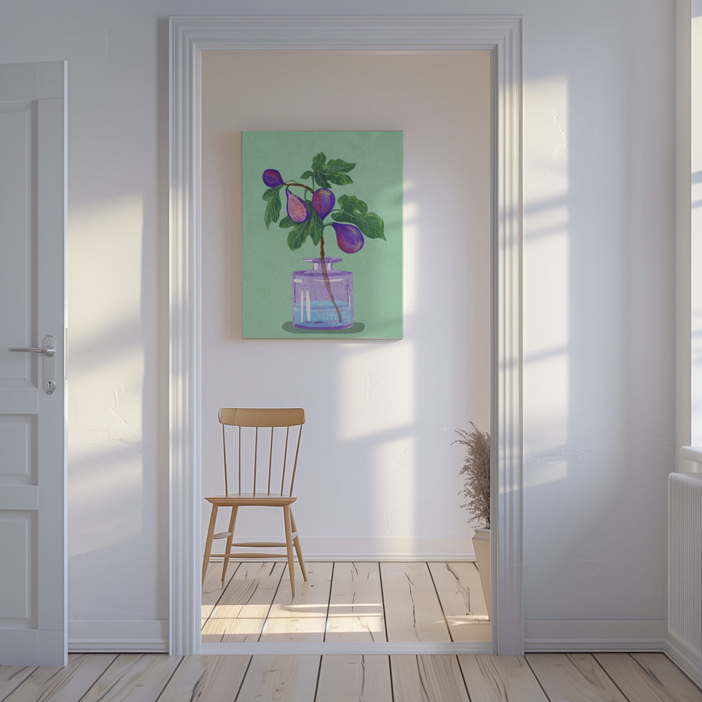 Vijgentak in vaas | Canvas