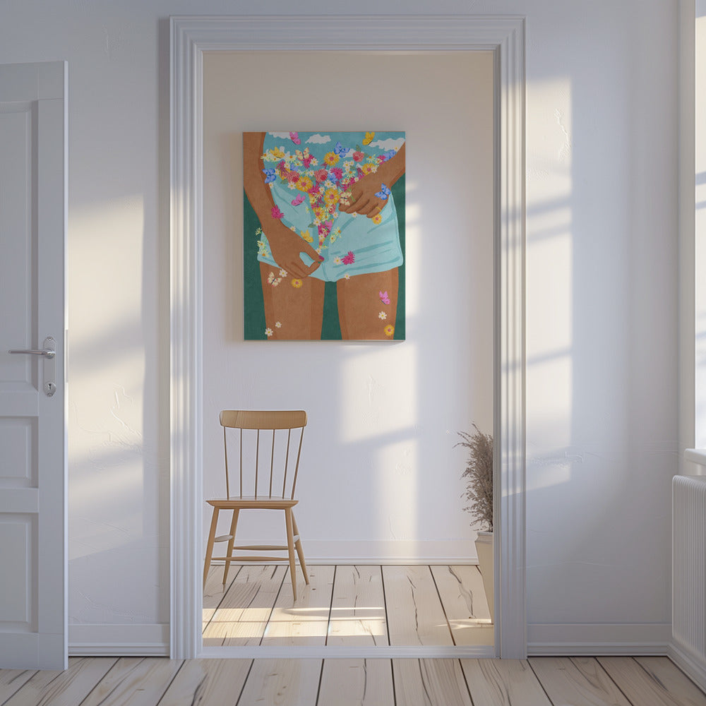 Bloemenstemming | Canvas