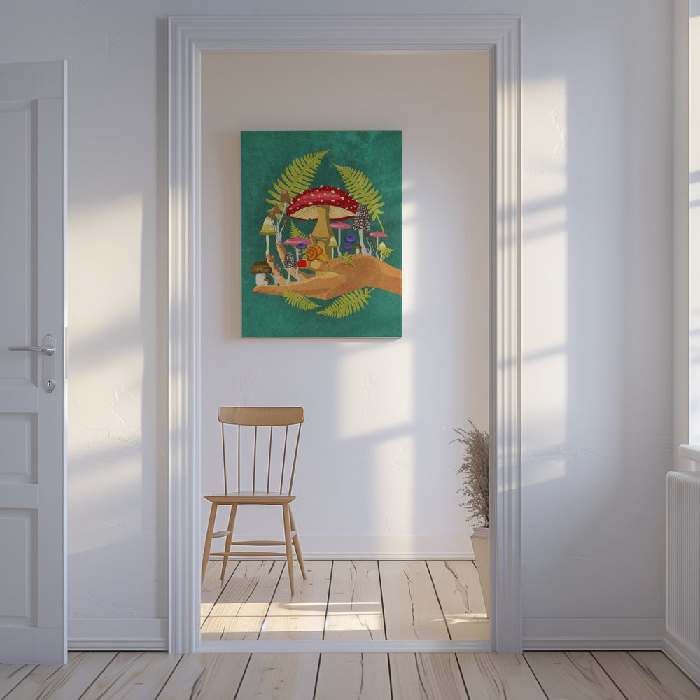 Mijn Paddenstoelenkosmos | Canvas