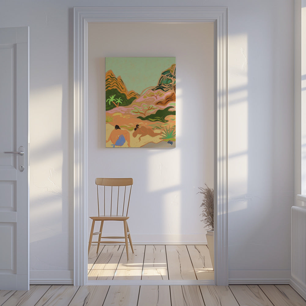 Luiedagenindenatuur | Canvas