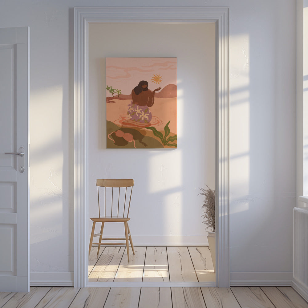 Zonsondergang | Canvas