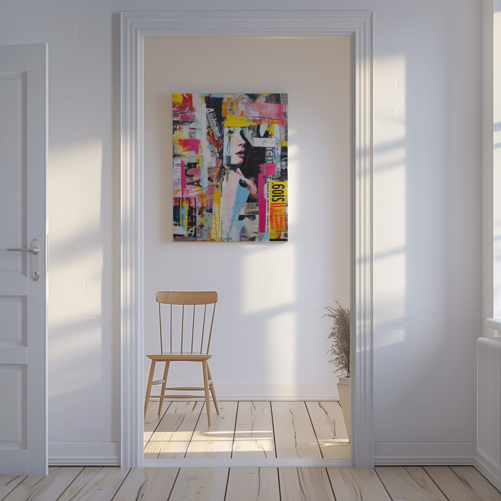 Levendige reflecties | Canvas