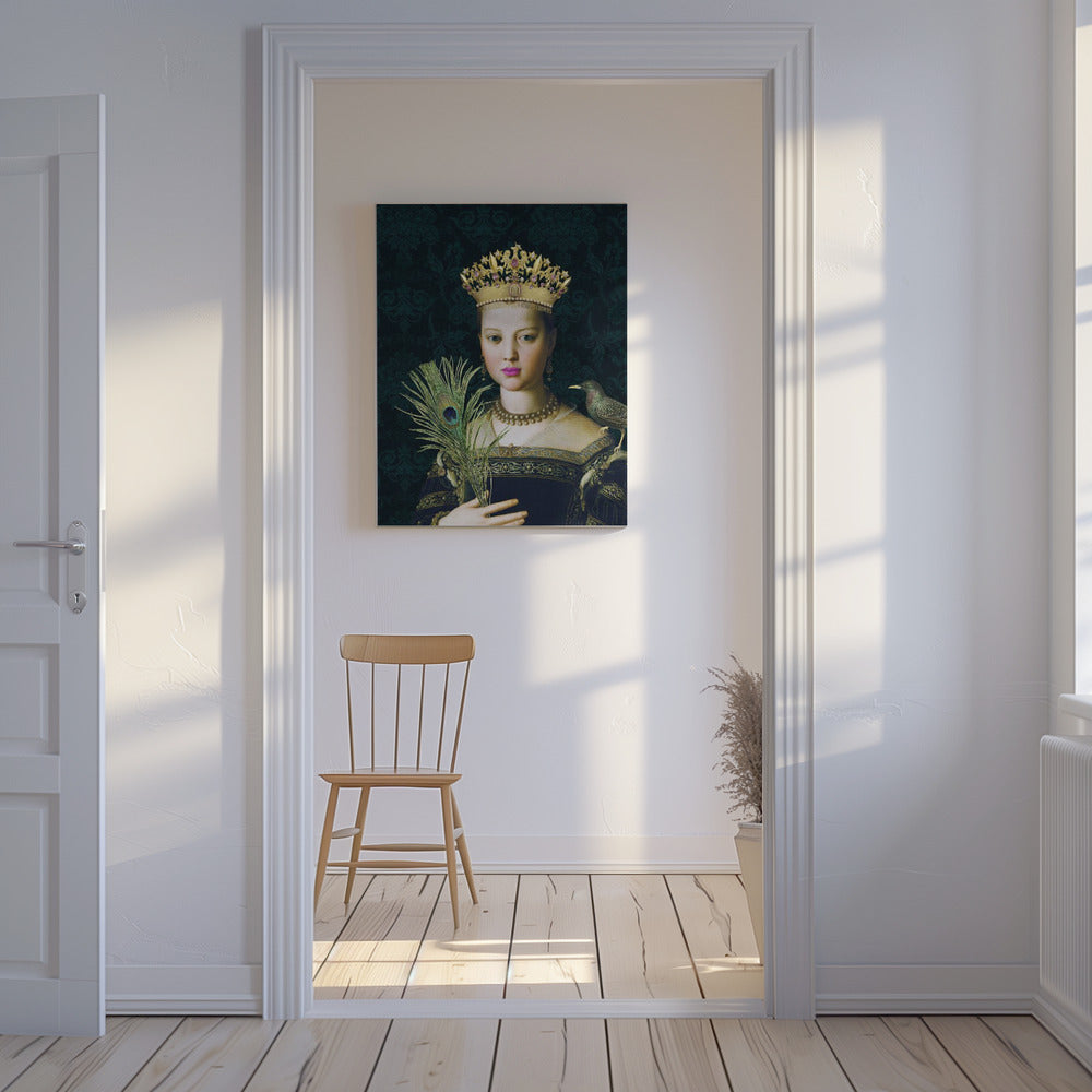 Echte Koningin Kroon | Canvas
