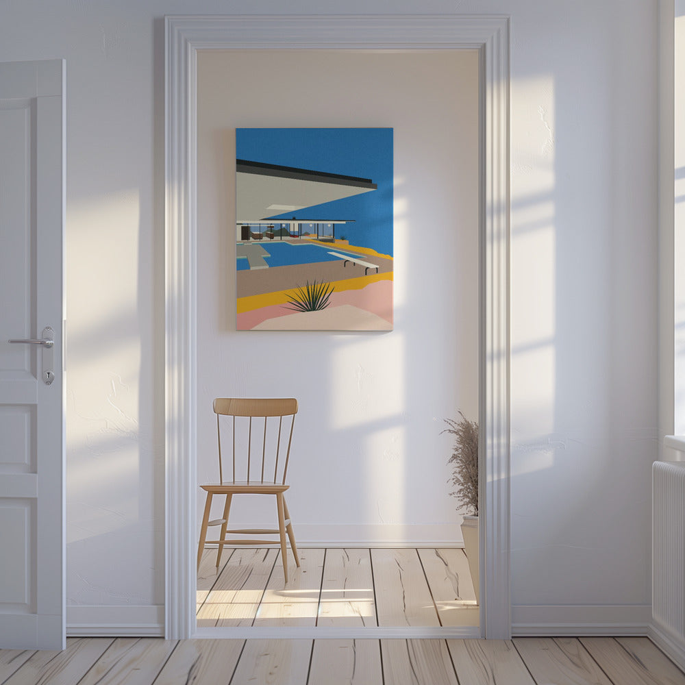 La Stahl Huis | Canvas