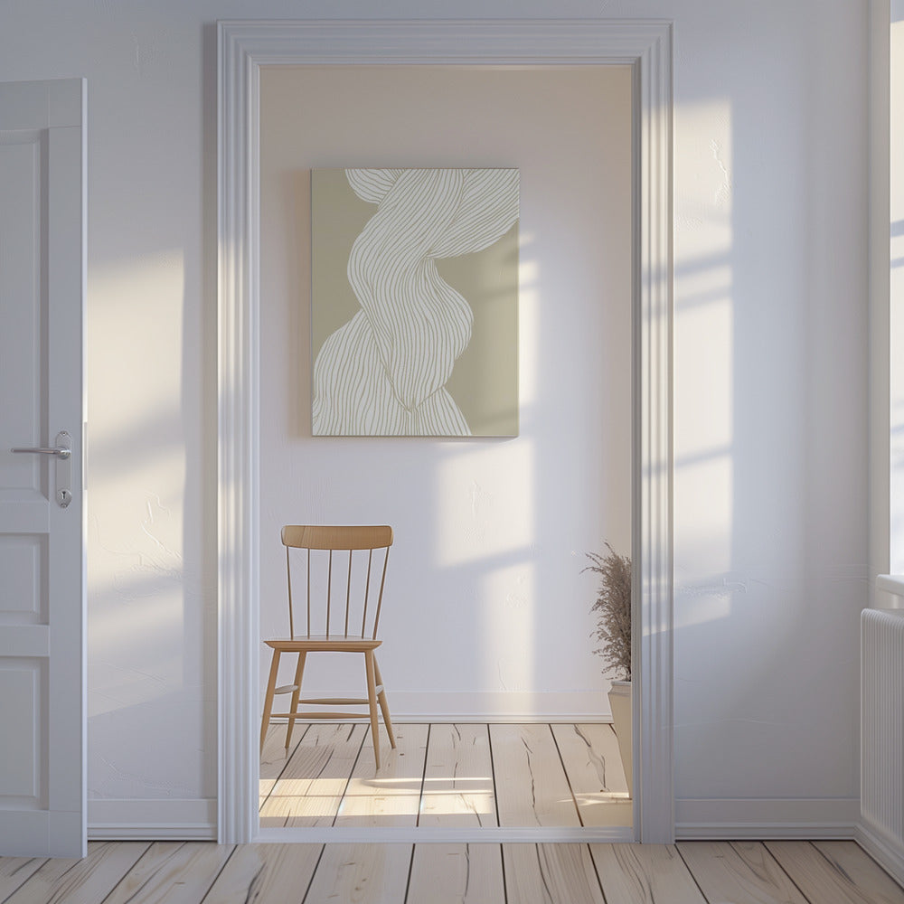 Contouren van genade | Canvas