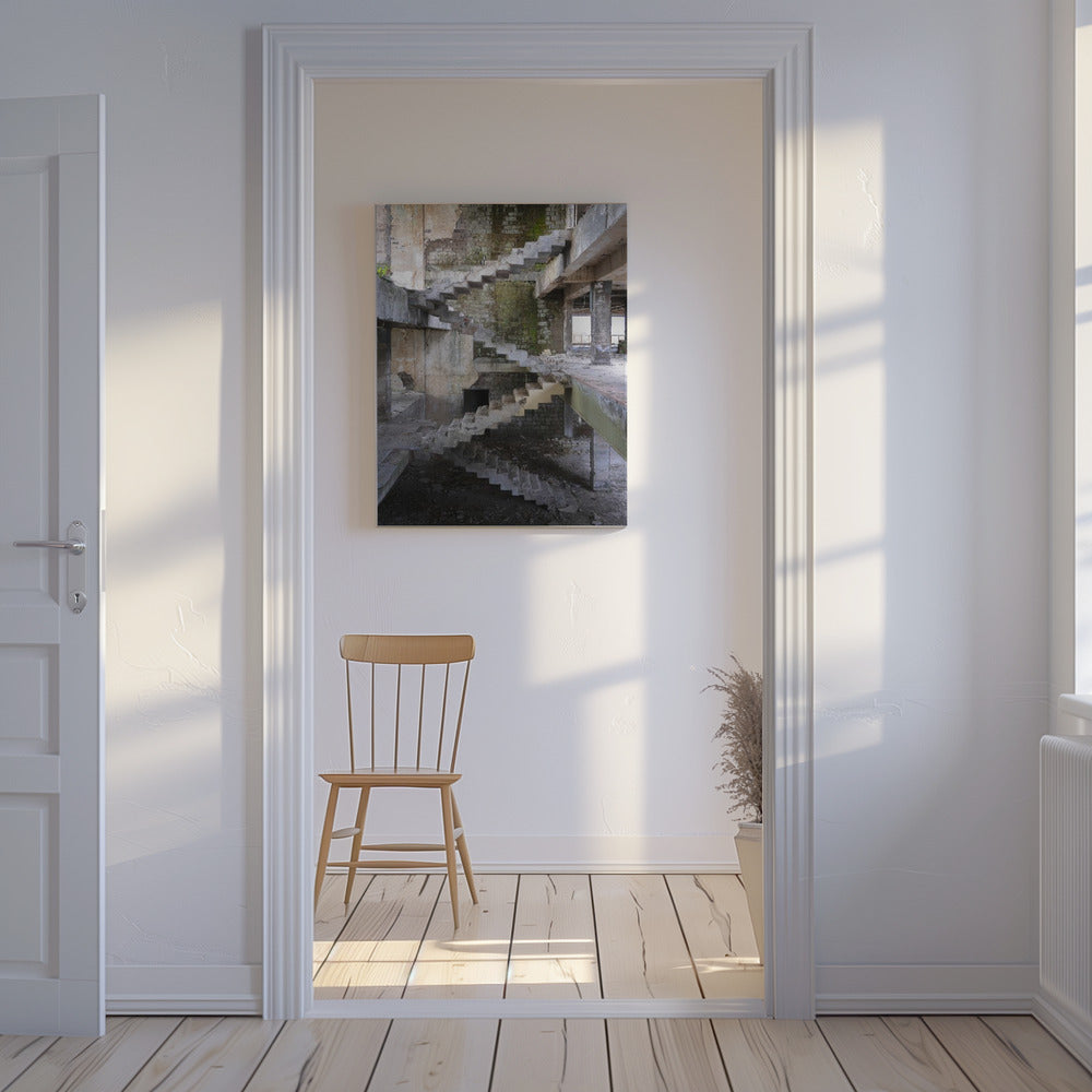 Trappen van Escher | Canvas