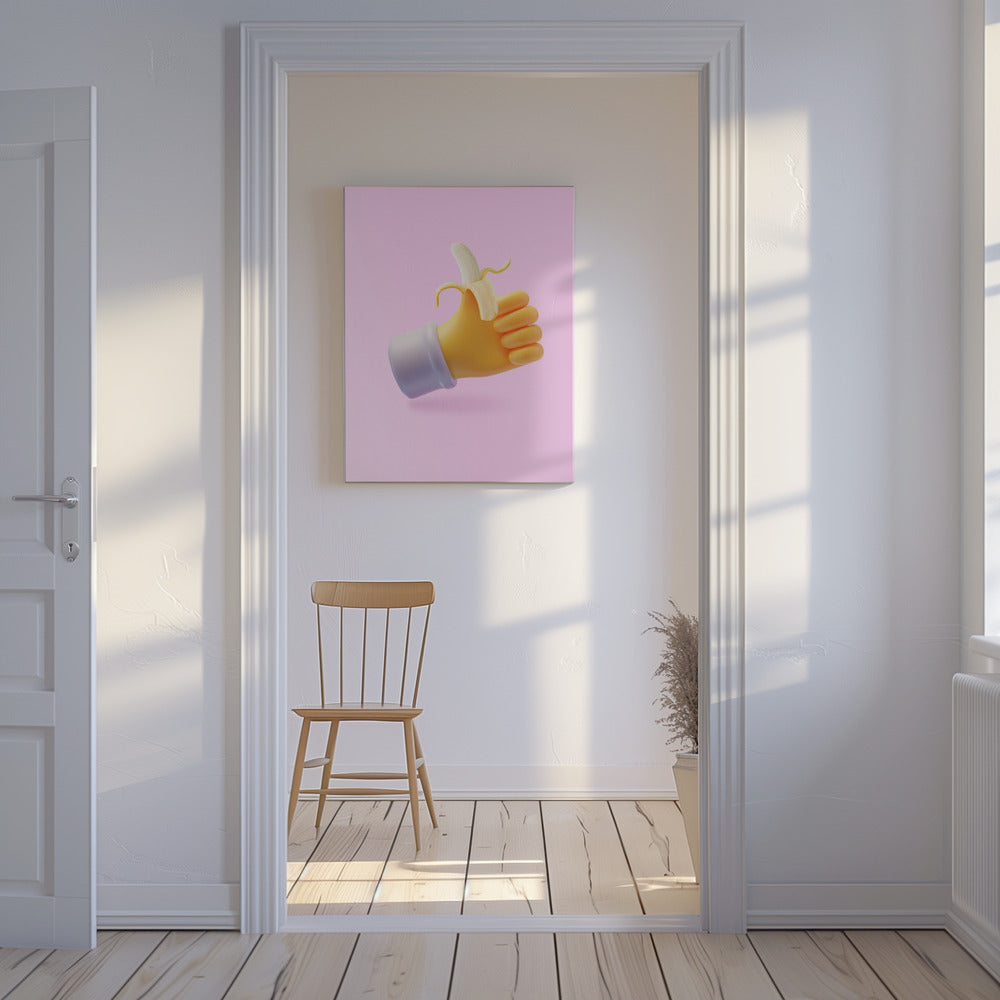 Zoals Banaan | Canvas