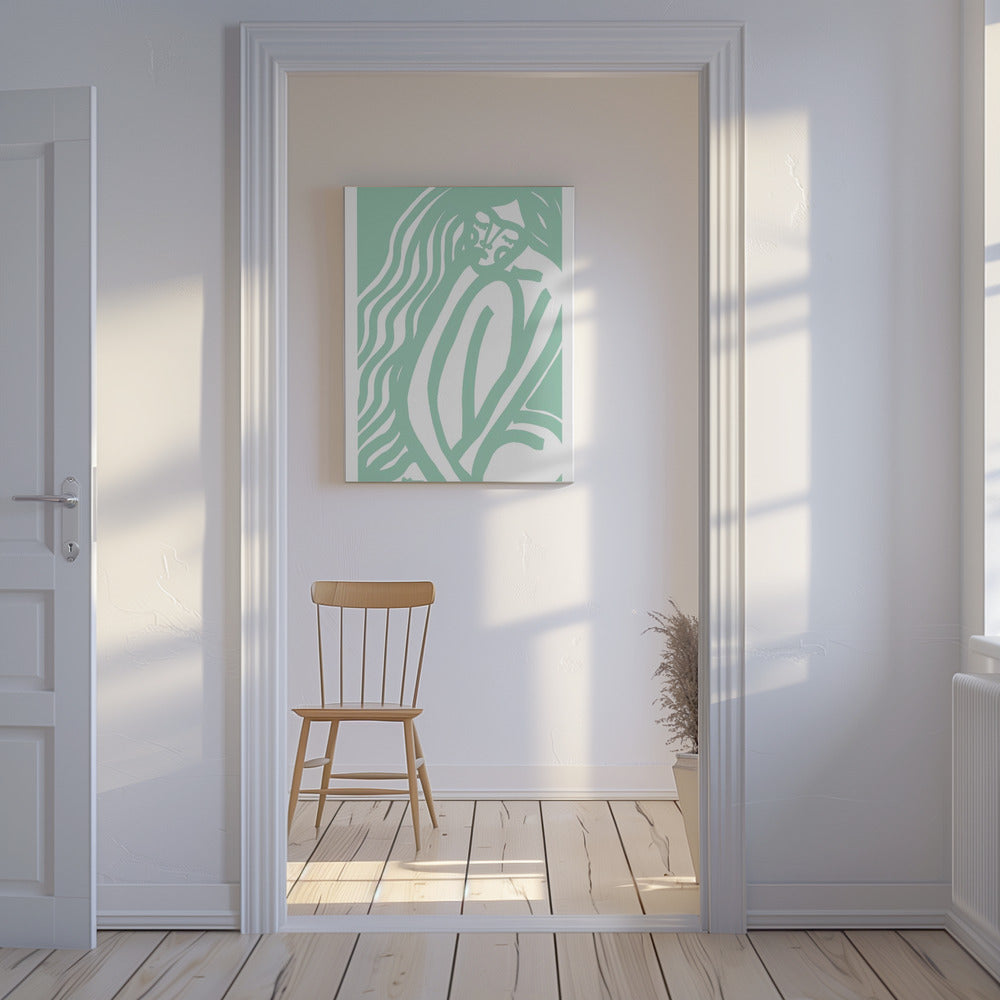 Stromende sereniteit | Canvas