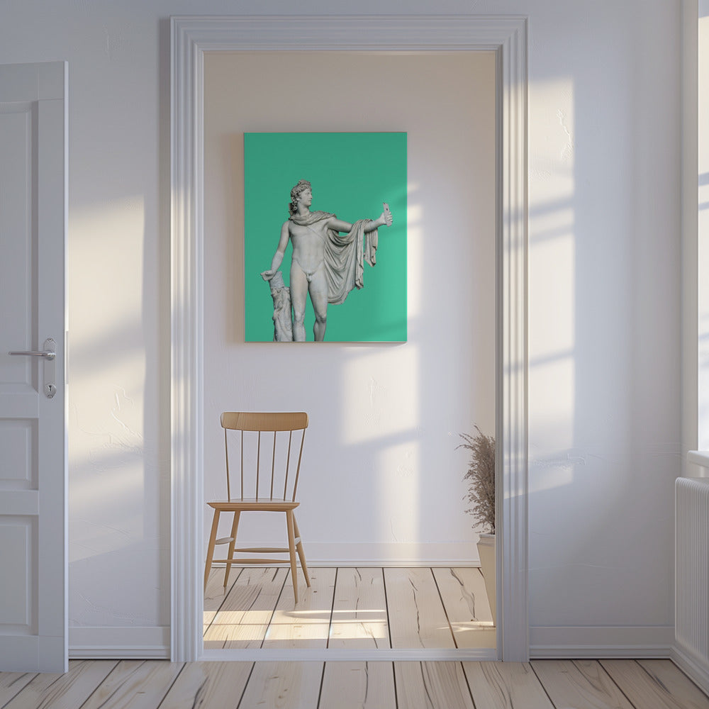 Antieke selfie | Canvas