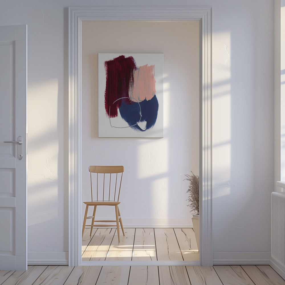 Abstracte penseelstreken 10x 300dpi | Canvas