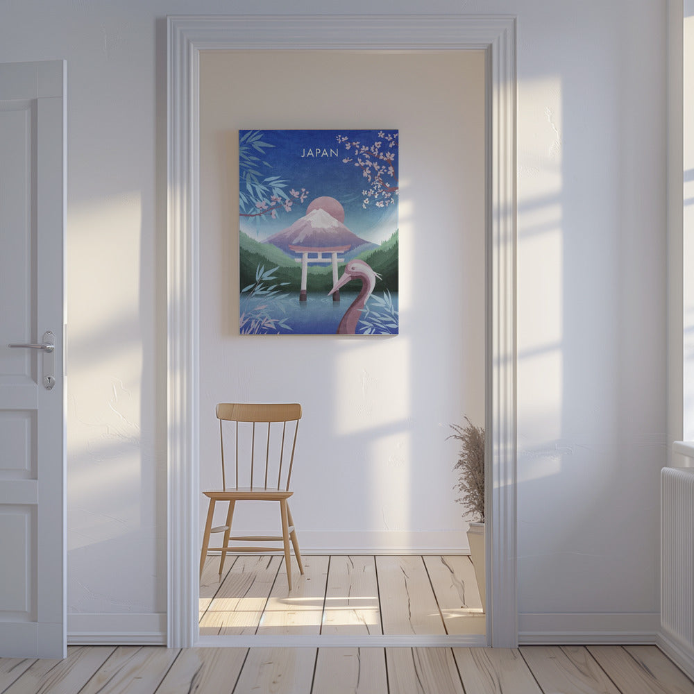 Rustige Japanse droom | Canvas