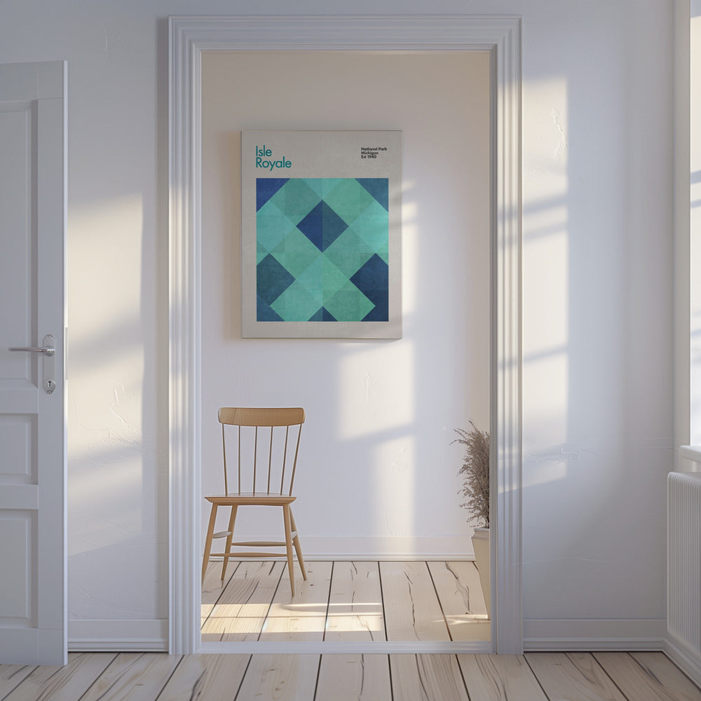 Geometric Waves | Canvas