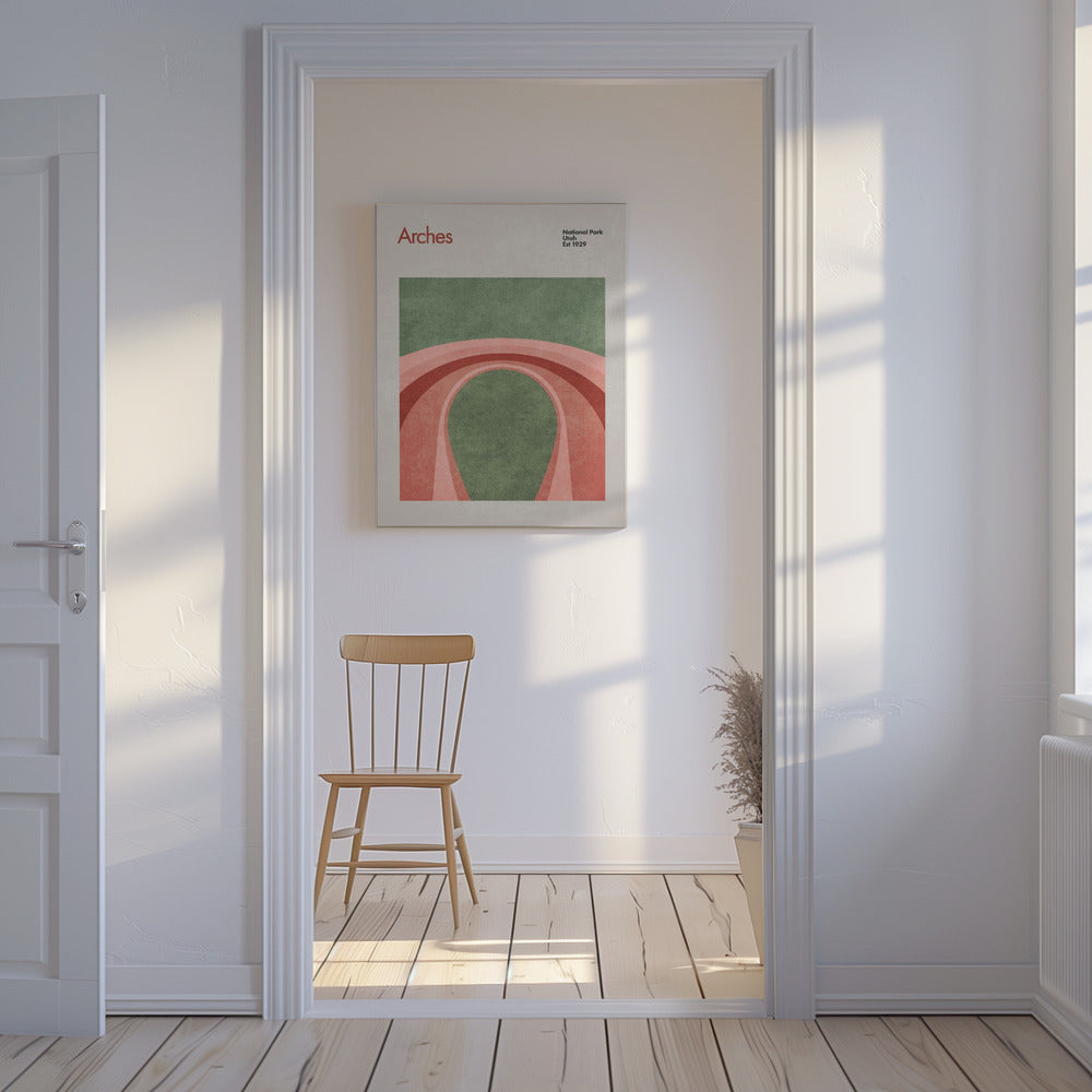 Abstract Arches | Canvas