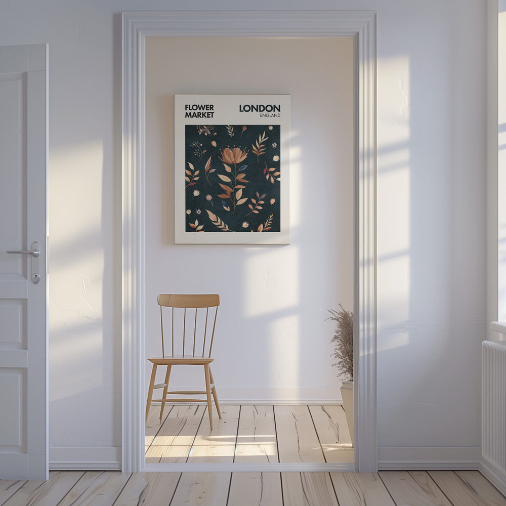 Petals in London | Canvas