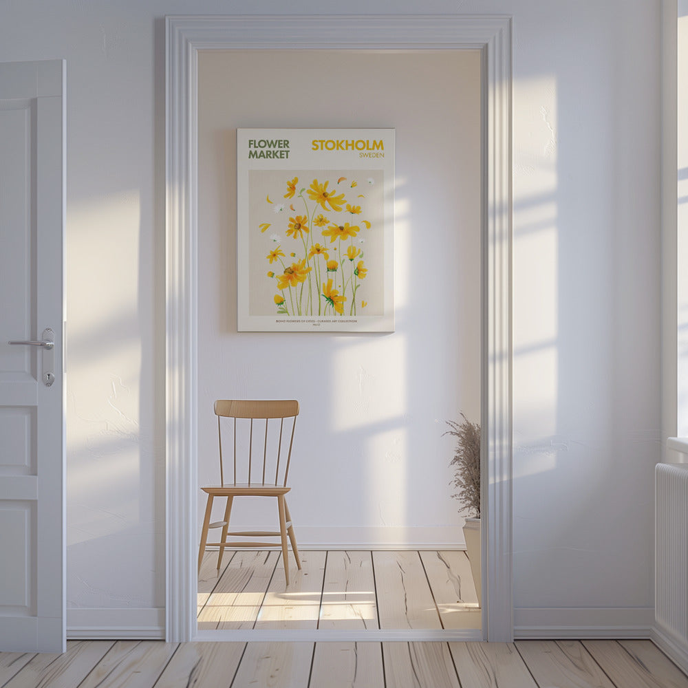 Stockholm Blooms | Canvas