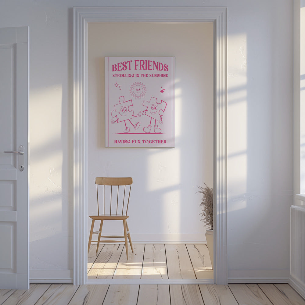 Beste vrienden | Canvas