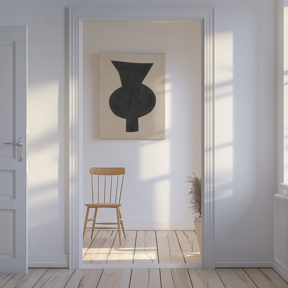 Abstract vaassilhouet | Canvas