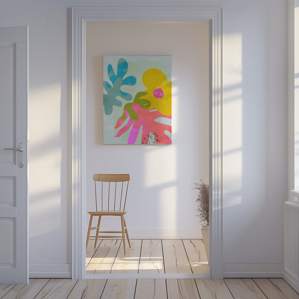 Pastel cut out Matisse | Canvas