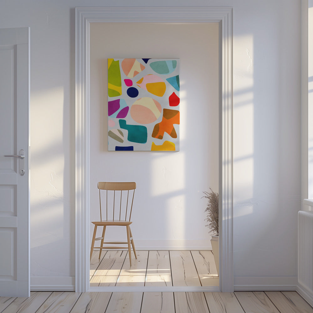 Zomerse knipsels | Canvas