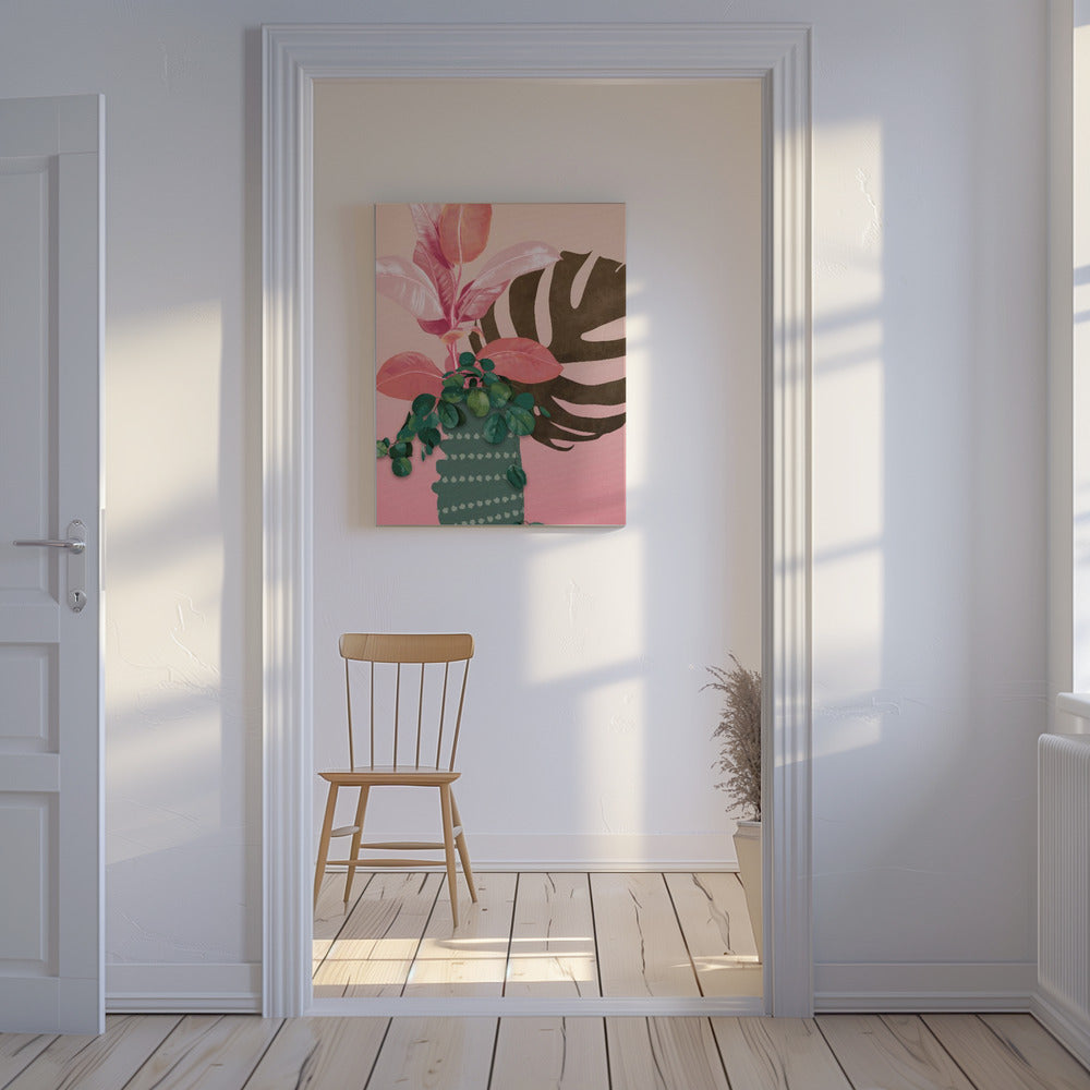 Bladeren Meer 6 Kopie | Canvas