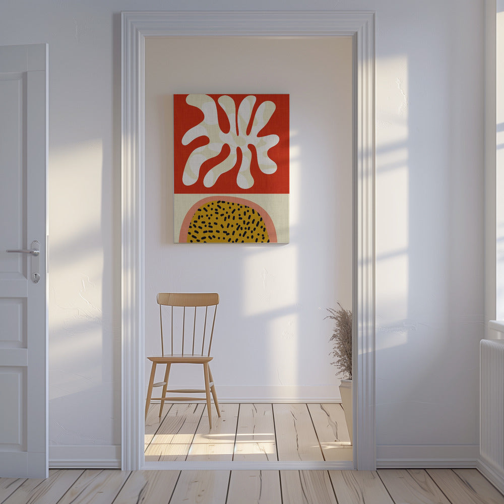 Mid-Century Cut-outs | Canvas