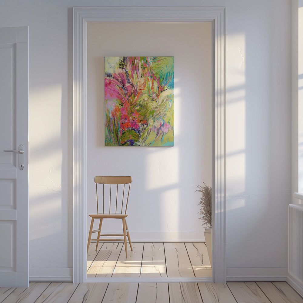 Expressionist Colorful Abstract | Canvas