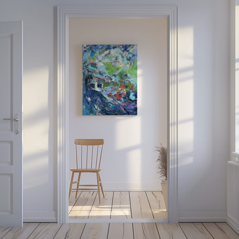 Ethereal Blossom Glow | Canvas