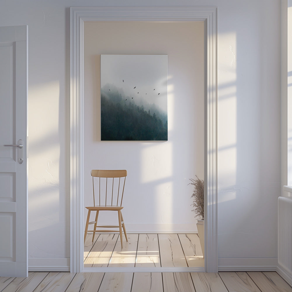 Mistige ochtend 4 | Canvas