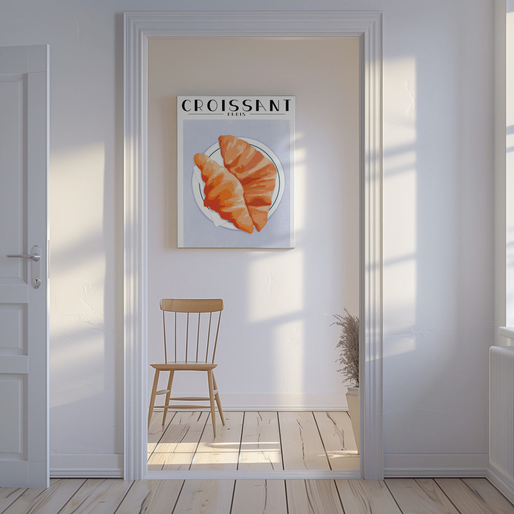 Croissant - Parijs | Canvas