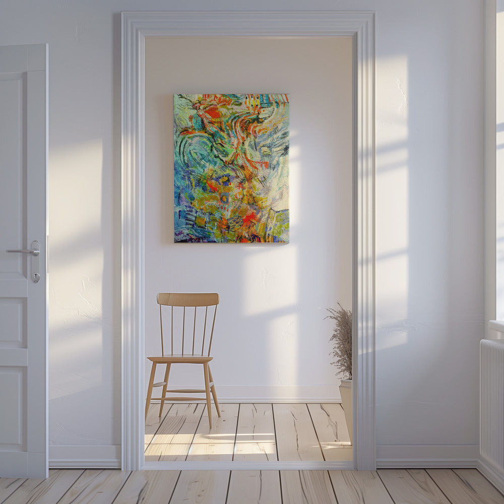 Ethereal Blossom Glow | Canvas