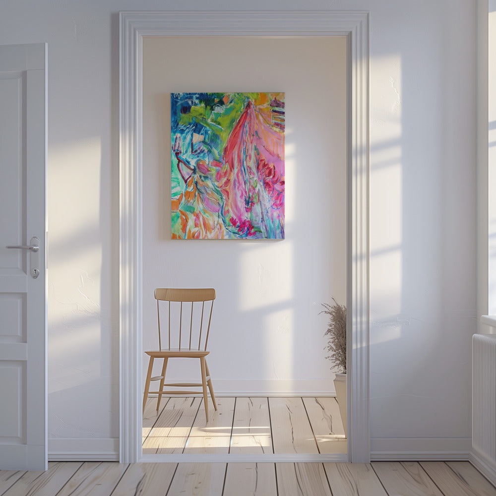 Levendig wandtapijt | Canvas