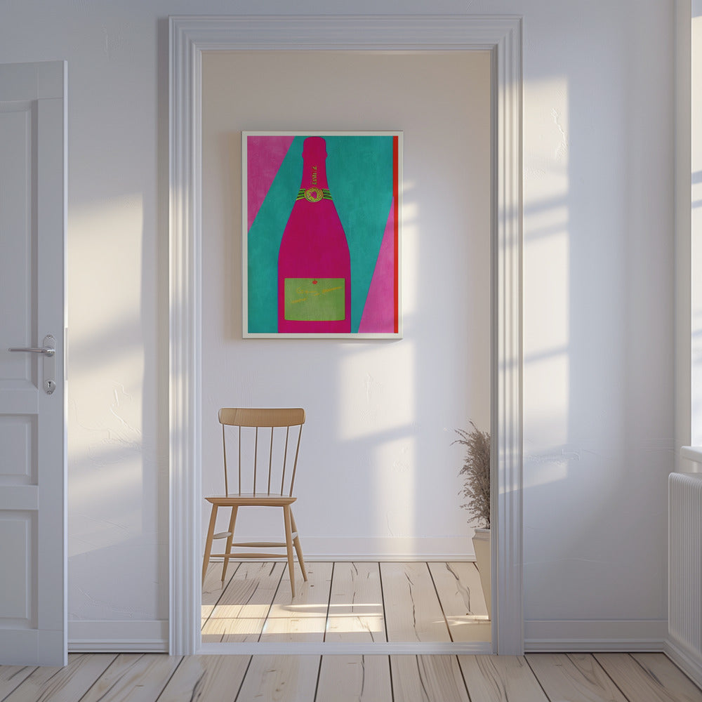 Roze Champagne | Canvas