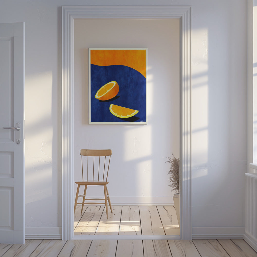 Petit Déjeuner, Deux Sinaasappelen | Canvas