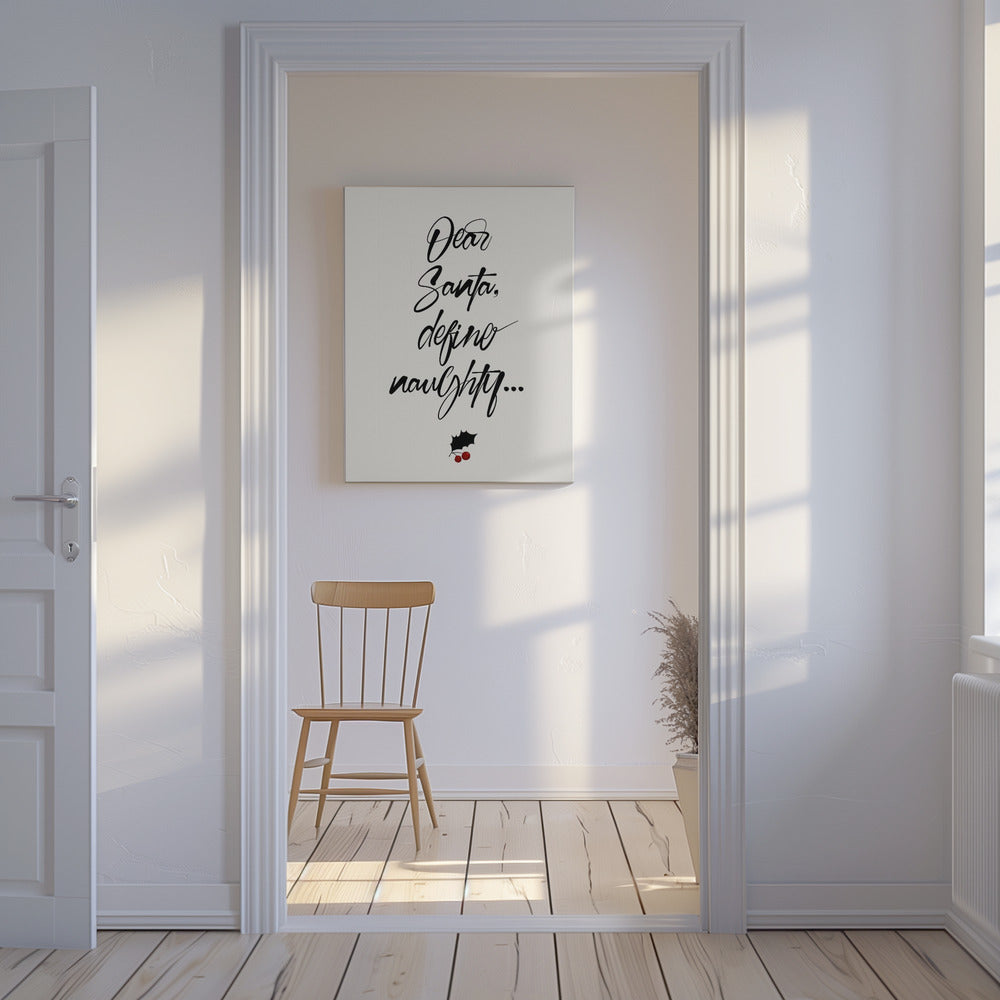 Dear Santa | Canvas